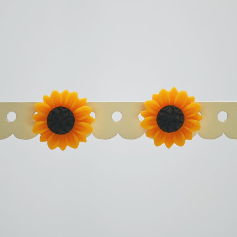 sunflower earrings