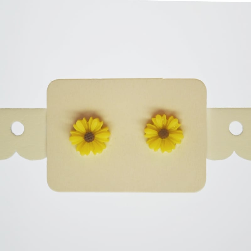 sunflower earrings